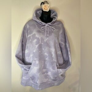 Lazypants~Luxury Lavender Sponge Hoodie w/Logo~Deep Kangaroo Pocket~ Size L